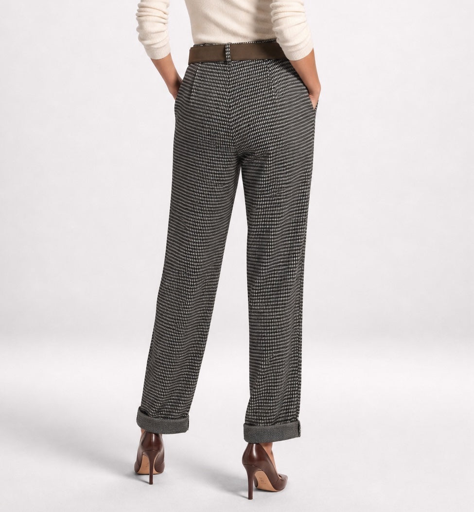 Houndstooth Tailored Trousers - Mixed Pack (2)