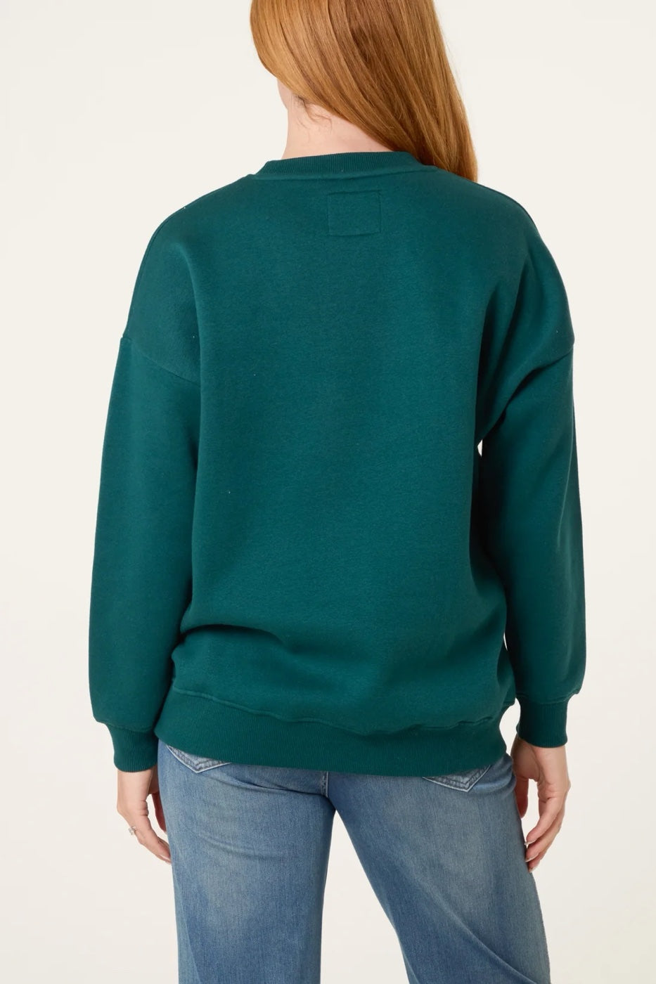 Graphic Weekend Sweatshirt - Teal (2)