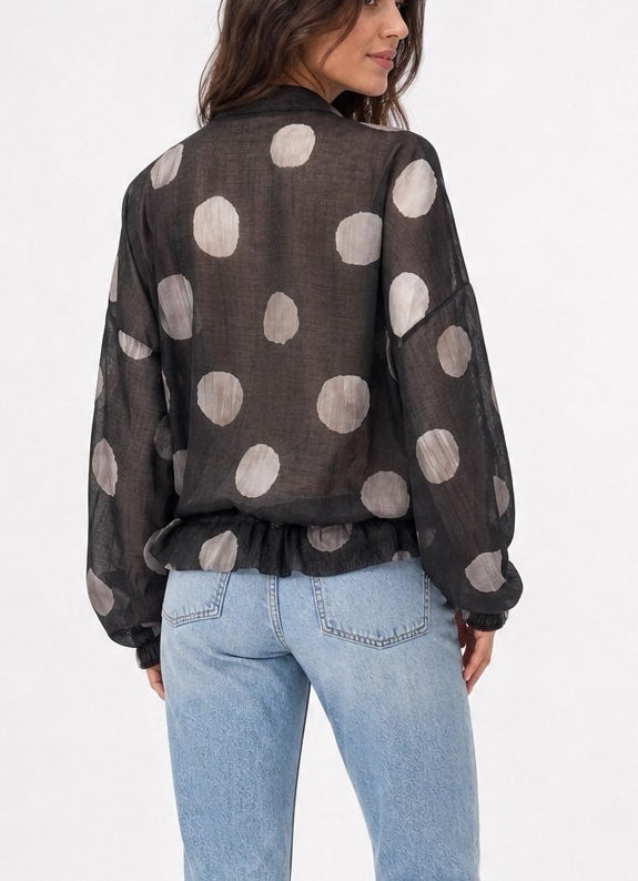 Polka Dot Sheer Jacket - Mixed Pack (2)
