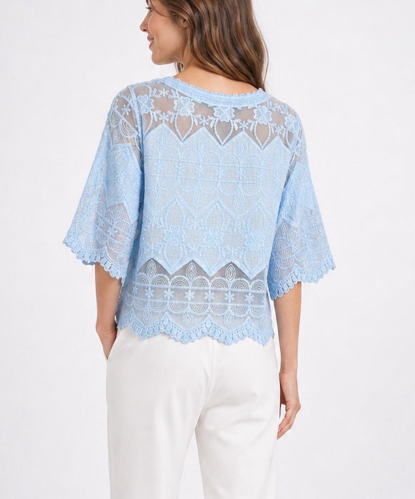 Embroidered Lace Top - Mixed Pack (2)