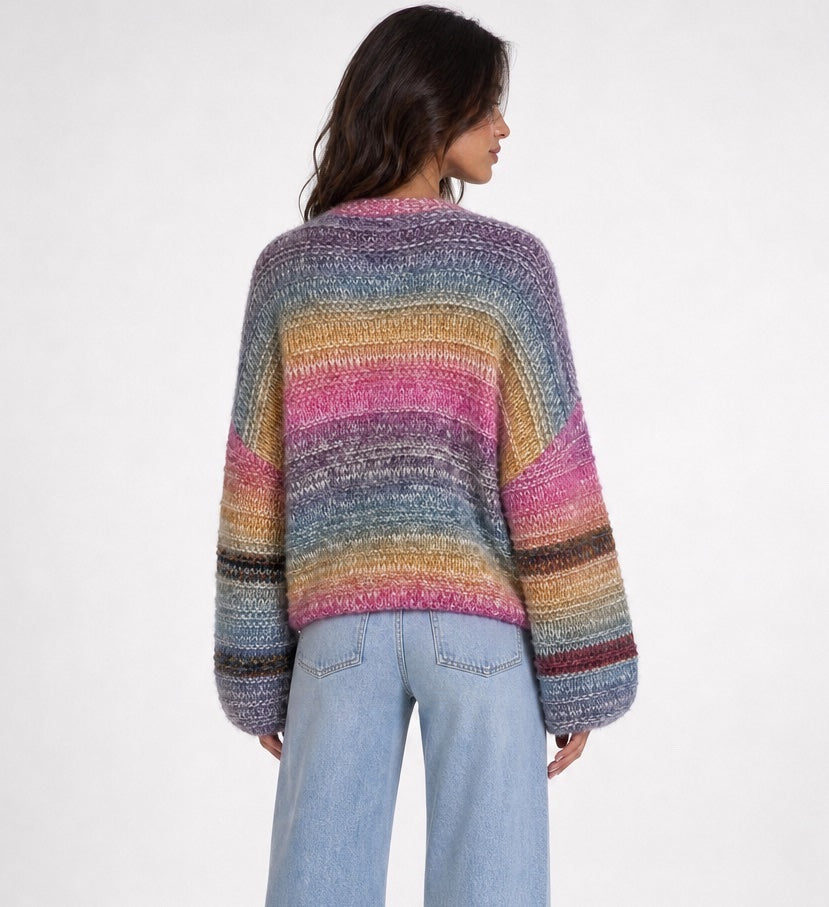 Chunky Knit Balloon Sleeve Cardigan - Mixed pack (2)