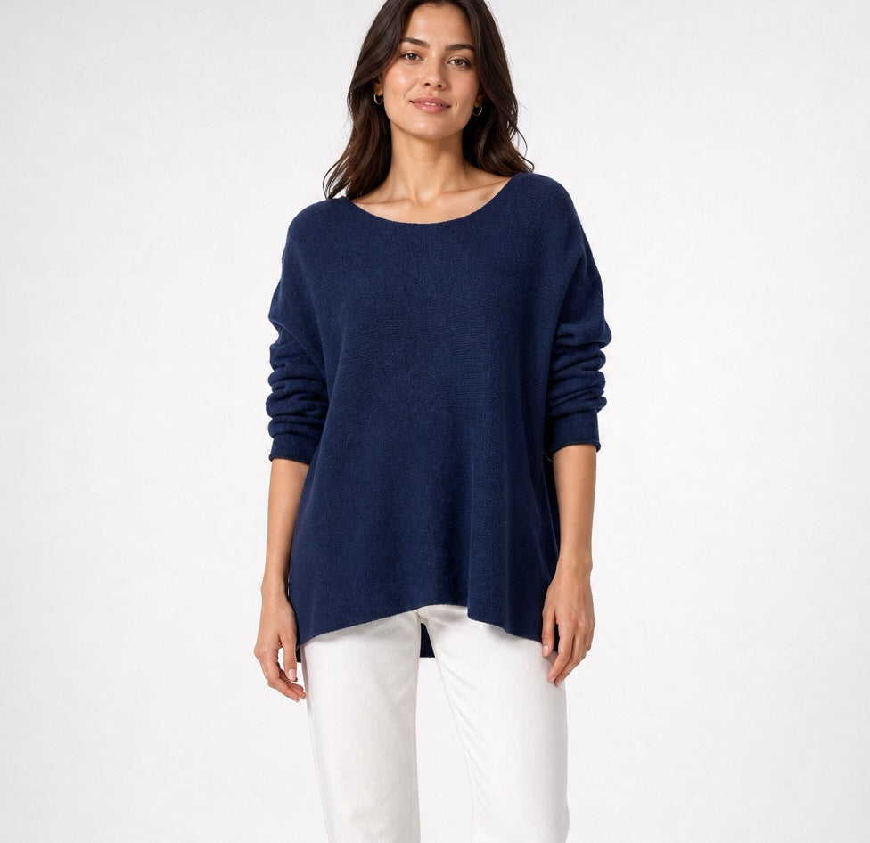 Soft Knit Round Neck Jumper - Mixed Pack