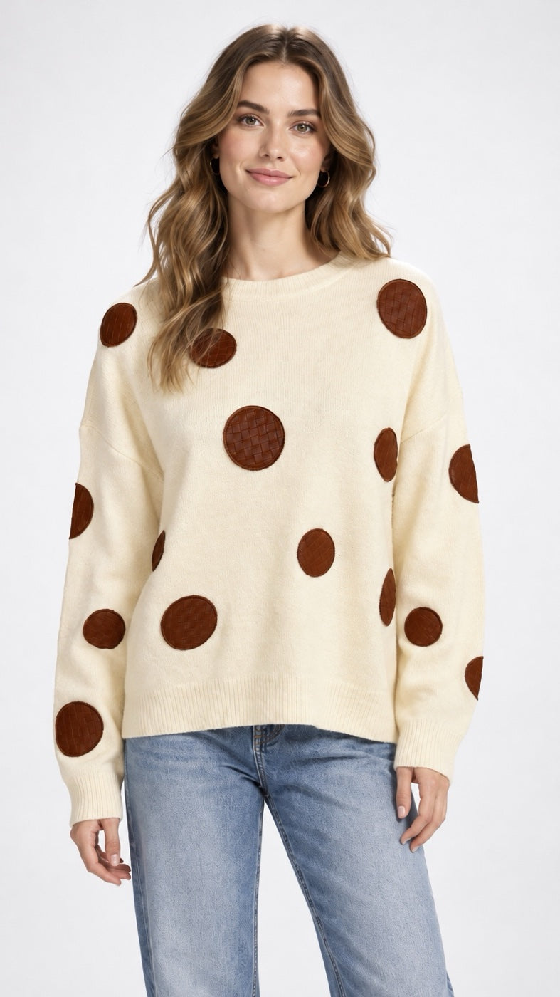 Woven Spot Patch Jumper - Mixed Pack