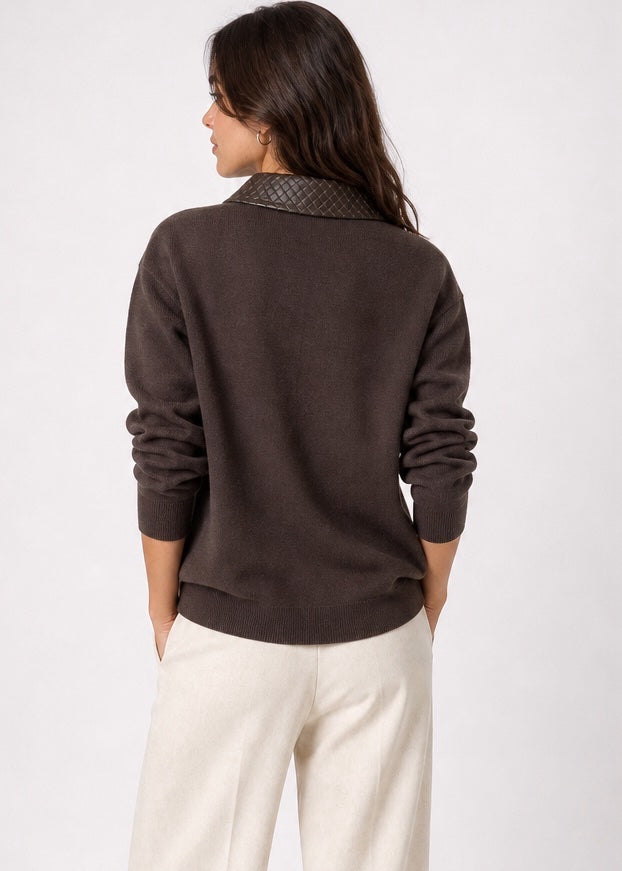 Textured Collar Knit Polo - Mixed Pack (2)
