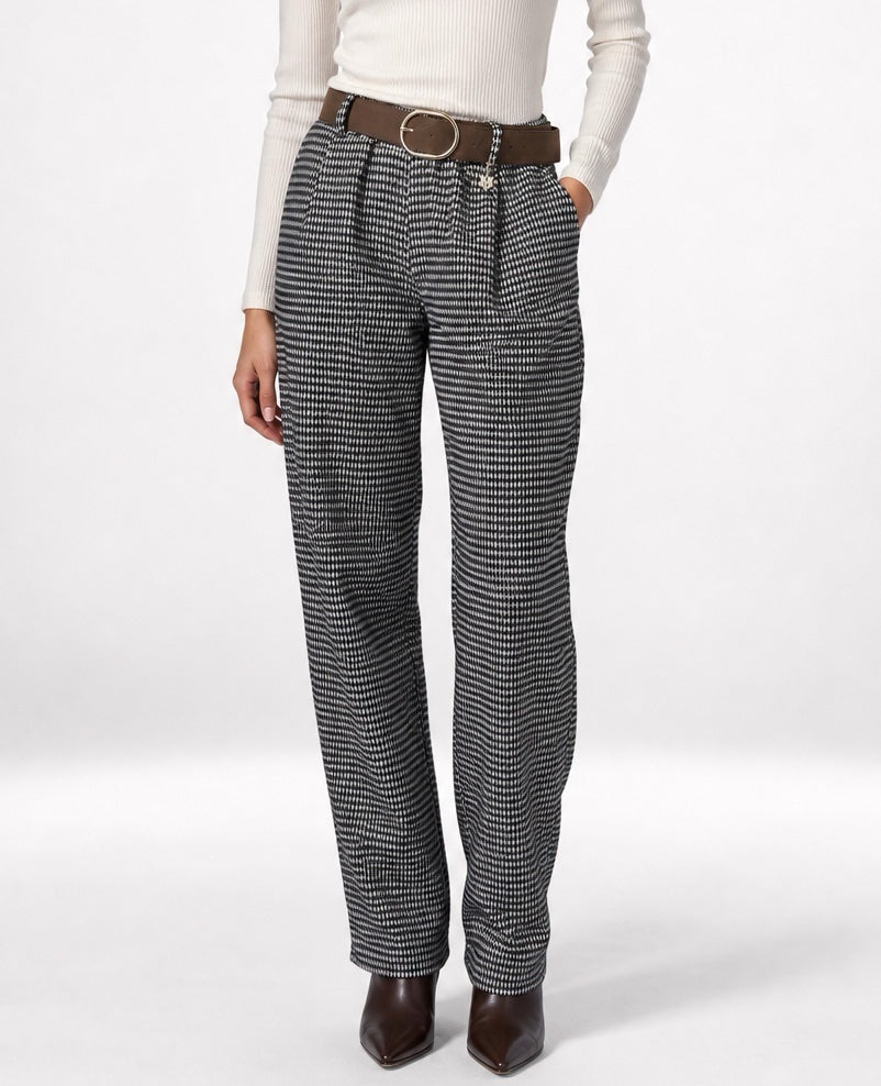 Houndstooth Tailored Trousers - Mixed Pack