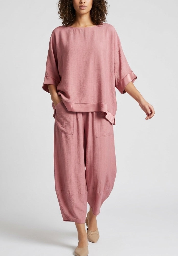 Relaxed Textured Top and Culotte Set - Mixed Pack