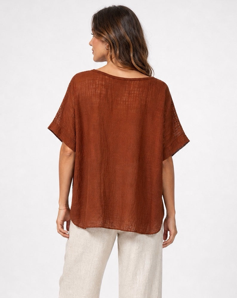 Embroidered Cotton Tunic - Mixed Pack (2)
