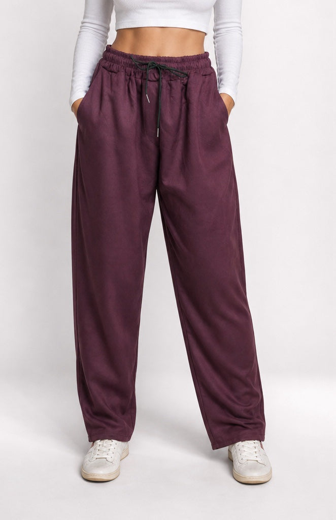 Soft Textured Wide Leg Trousers - Mixed Pack