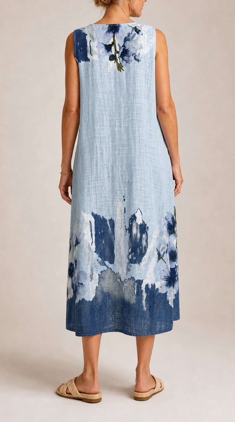 Abstract Floral Textured Midi Dress - Mixed Pack (2)