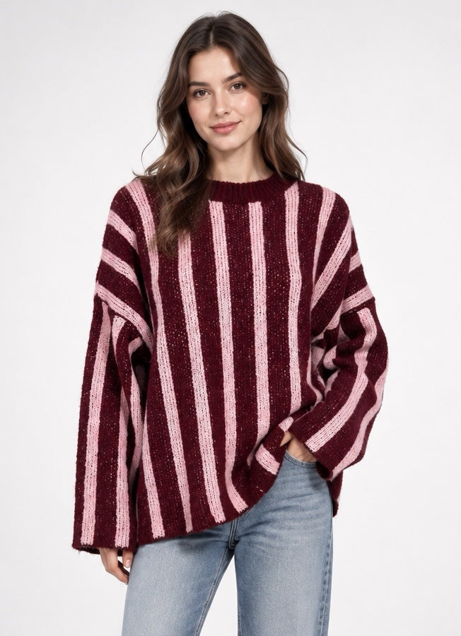 Striped Wool Knit Jumper - Mixed Pack