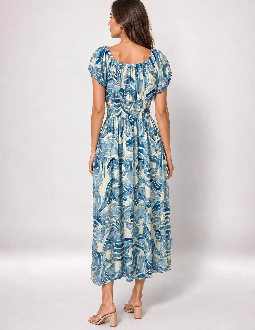 Smocked Waist Maxi Dress - Mixed Pack (2)