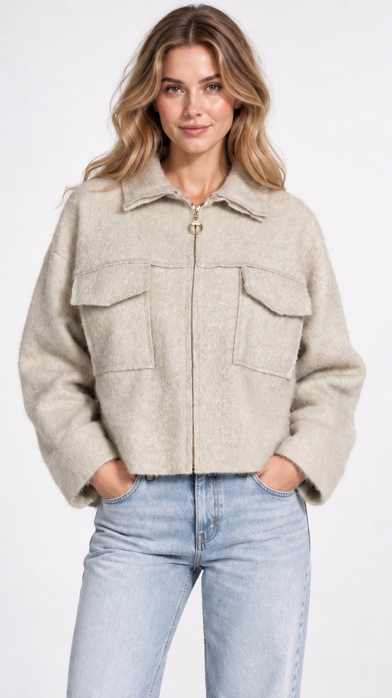 Textured Zip-Up Jacket - Mixed Pack