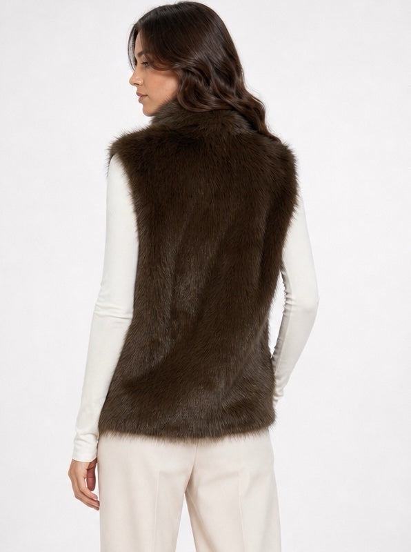 Faux Fur Zip Gilet - Mixed Pack (2)