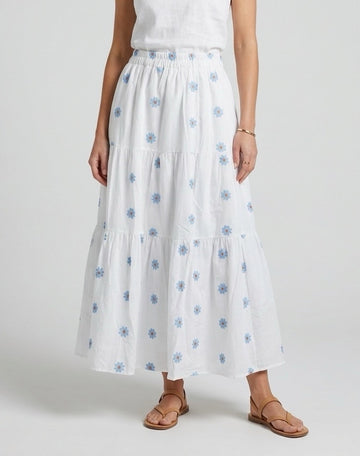 Floral Tiered Maxi Skirt - Mixed Pack