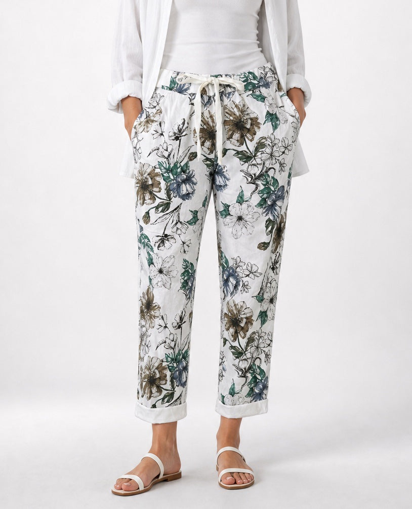 Floral Cotton Magic Trousers - Mixed Pack
