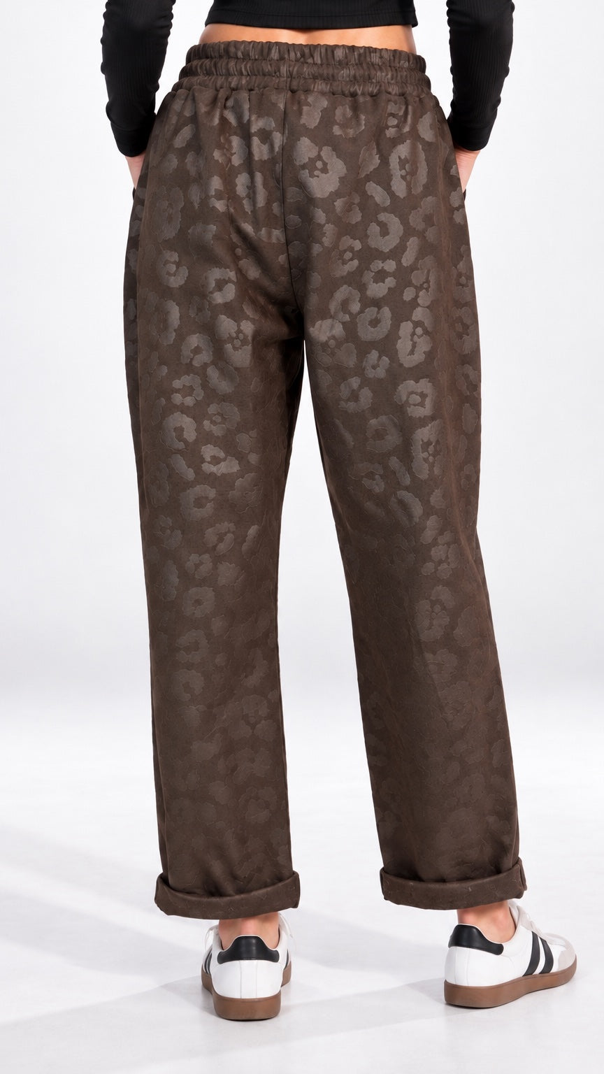 Embossed Animal Print Trousers - Mixed Pack (2)
