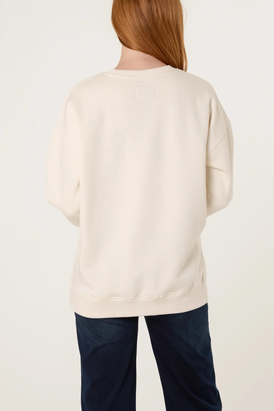 Weekend Graphic Sweatshirt - Ivory (2)