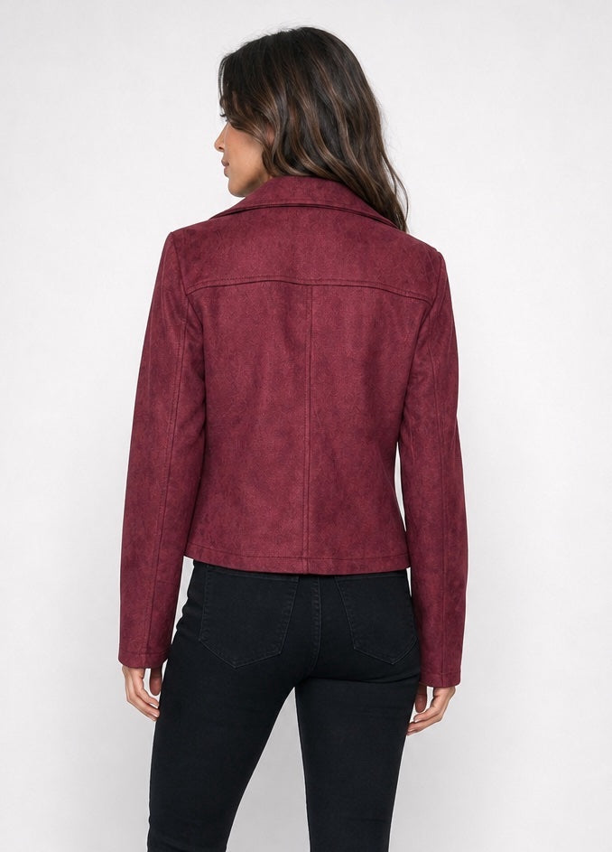 Faux Suede Biker Jacket - Mixed Pack (2)