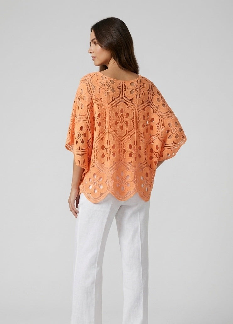 Crochet Floral Knit Top - Mixed Pack