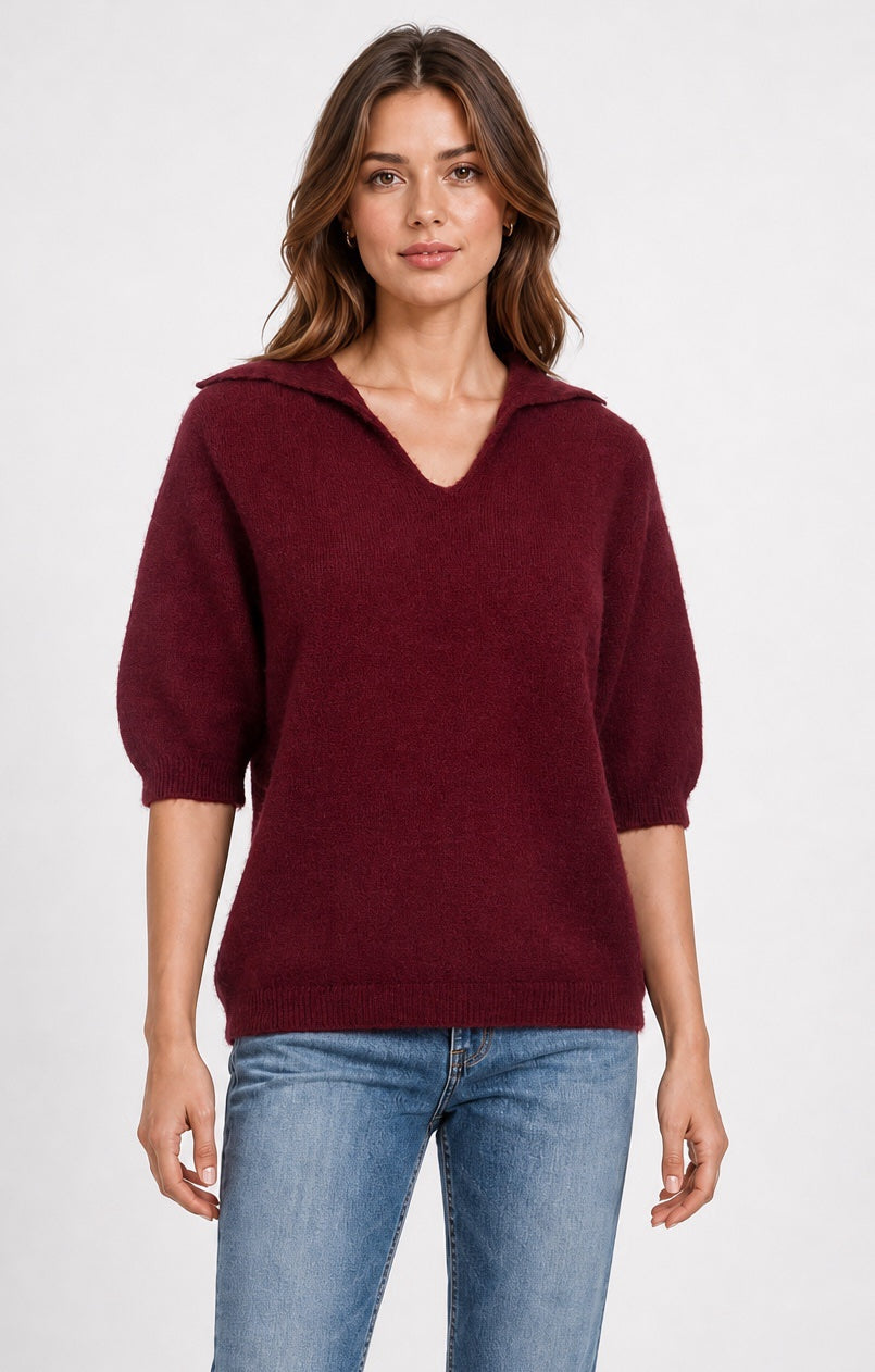 Cosy Knit Collar Jumper - Mixed Pack