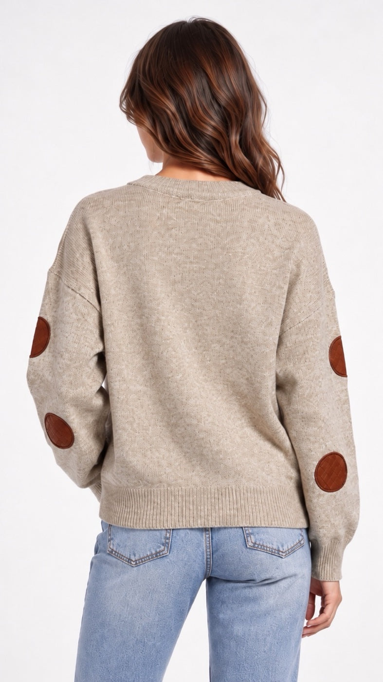 Woven Spot Patch Jumper - Mixed Pack (2)