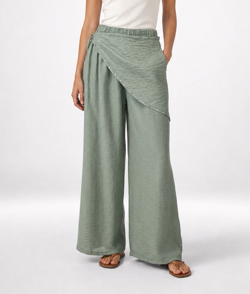 Stud Bandana Wrap Trouser - Mixed Pack