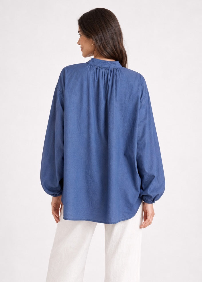 Soft Cotton Balloon Sleeve Blouse - Mixed Pack (2)