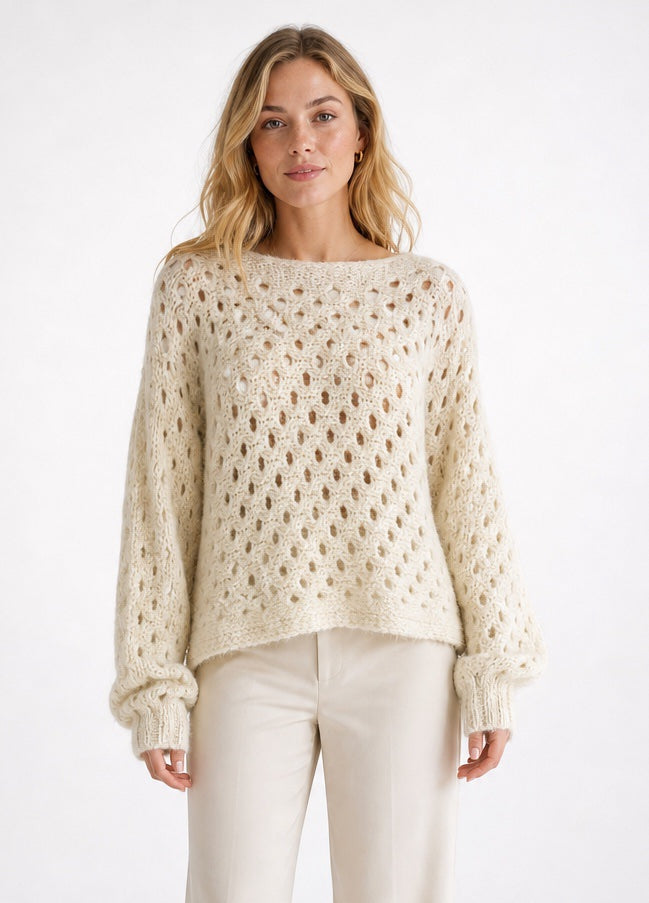 Open Weave Textured Knit Jumper - Mixed Pack