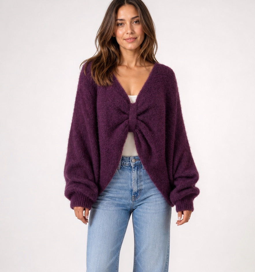 Knotted Front Wool Blend Jumper - Mixed Pack