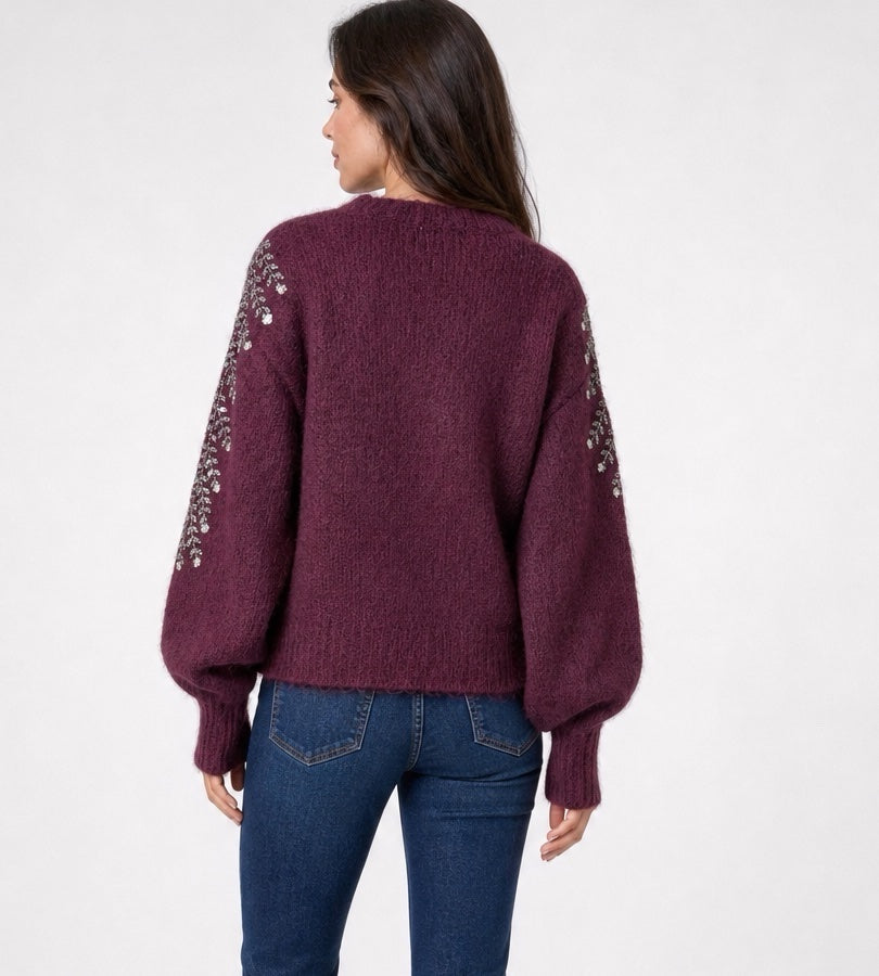Embroidered Balloon Sleeve Jumper - Mixed Pack  (2)