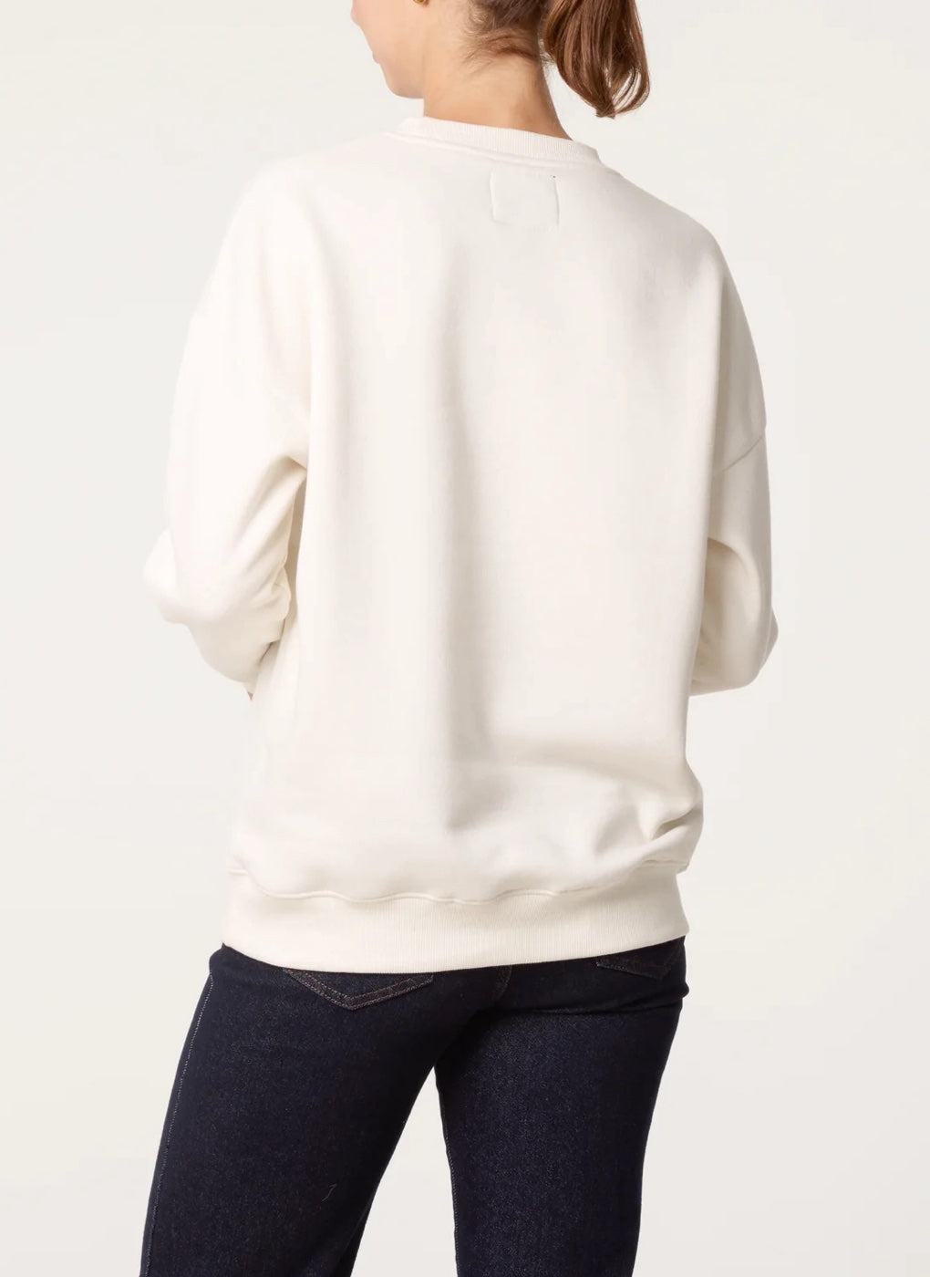 New York Collegiate Sweatshirt - Ivory (2)