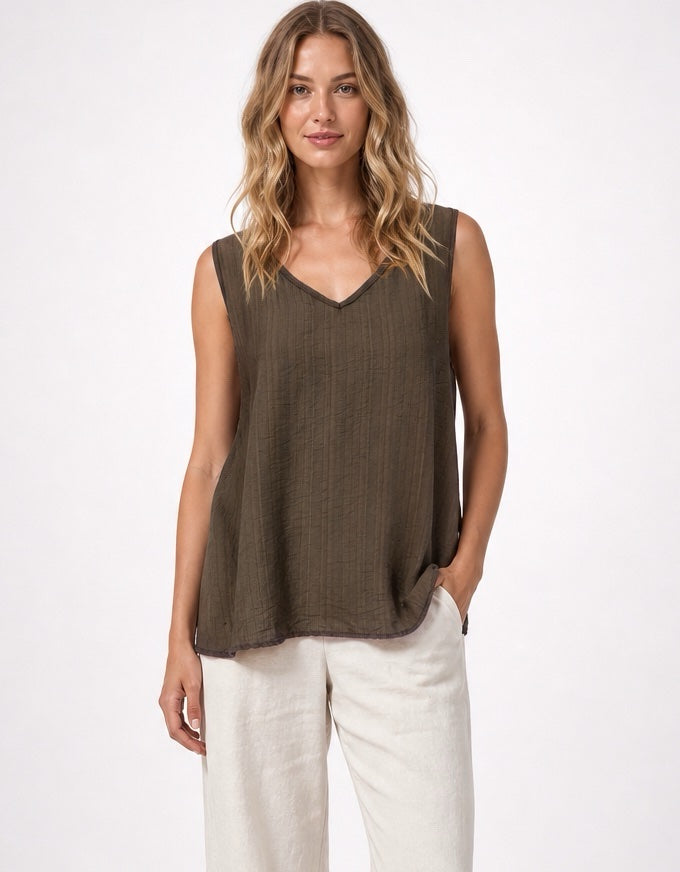 Textured Crinkle Tie Back Top - Mixed Pack
