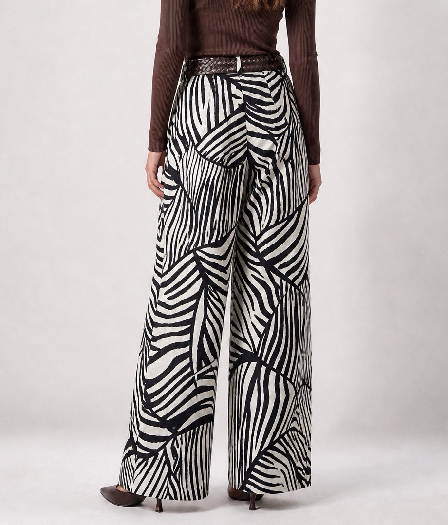 Printed Wide-Leg Trousers - Mixed Pack (2)
