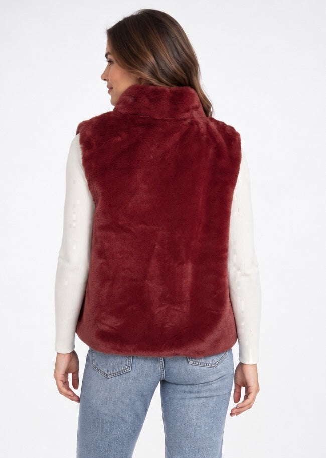 Plush Faux Fur Gilet - Mixed Pack (2)