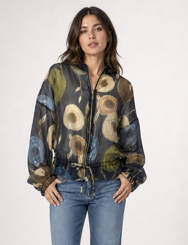 Floral Print Zip Up Jacket - Mixed Pack