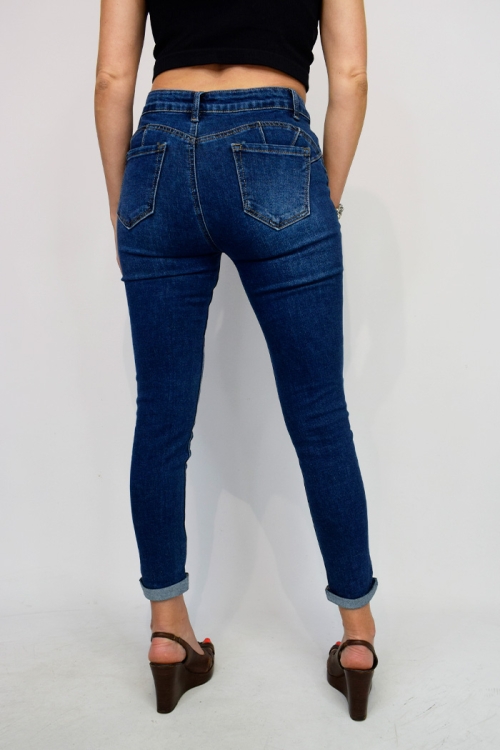 Magic Waist Indigo B&S Jeans