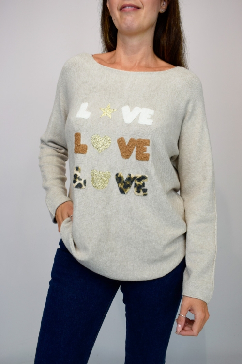 Triple Love Italian Wool Knitted Top